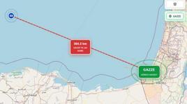 Küresel Sumud Filosu'nun 'Yüksek riskli bölgeye' girdiği bildirildi