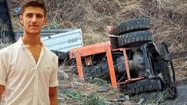 18 yaşındaki Yasin’in kahreden sonu! 3 tonluk aracın altında can verdi