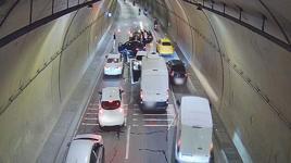 Kağıthane’de tüneli kapatıp asker uğurlaması yapan kişilere 27 bin 894 lira ceza