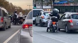 İstanbul'da trafik magandası kamerada!