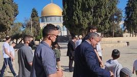 İsrailli aşırı sağcı Bakan Ben-Gvir'den Mescid-i Aksa'ya baskın!