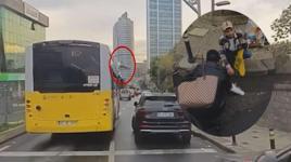 İETT otobüsüne çarpan martı, kalp masajıyla hayata döndü