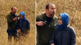 Eski eşine silah doğrultan şüpheliye gözaltı