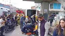 İstanbul'da İETT otobüsü durağa daldı! 1 ölü, 4 yaralı