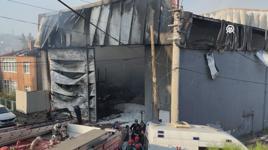 Parfüm deposunda çıkan yangında 6 kişi hayatını kaybetti