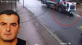 Belediye işçisi feci şekilde can vermişti! Korkunç kazanın görüntüsü ortaya çıktı