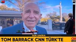 Tom Barrack: Tarihi bir gündü