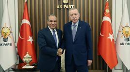 Cumhurbaşkanı Erdoğan, Mısır Dışişleri Bakanı Abdulati'yi kabul etti