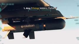 Bayraktar TB3 Roketsan mühimmatı ile hedefi tam isabetle vurdu