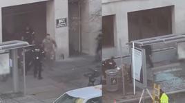 ABD'de polisin saldırganı etkisiz hale getirme anı kamerada