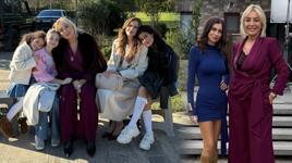 Güller ve Günahlar setinde şenlik havası