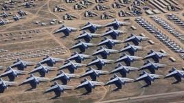 Dünyayı şaşırtan görüntü! Çölün ortasındaki 35 milyar dolarlık sır: 4.500 uçak neden burada?