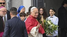 Papa 14. Leo'nun Türkiye ziyareti sürüyor! İstanbul'da Kutsal Ruh Katolik Kilisesi'nde ayine katıldı