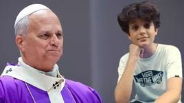 Papa 14. Leo, Ahmet Minguzzi'nin babası Andrea Minguzzi ile görüştü