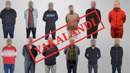 Kırmızı bültenle aranan 12 suçlu yakalanarak Türkiye'ye getirildi