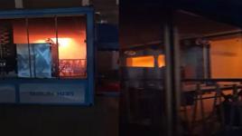 Başakşehir'de restoranda çıkan yangın söndürüldü