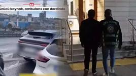 Bakan Yerlikaya duyurdu: Ambulansın geçişine engelleyen şahıs yakalandı