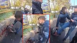 Yengesine mesaj atıp buluşmaya çağıran kişiyi dövüp tabancayla bacağından vurdu