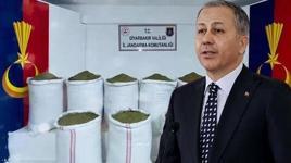 Bakan Yerlikaya dev operasyonu duyurdu: 1 ton 628 kilo uyuşturucu ele geçirildi