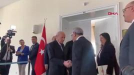 MHP lideri Bahçeli DEM Parti heyeti ile bir araya geldi