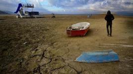 Bilim kurgu filmi sahnesi değil, gerçek! Sapanca'da dip seviye görüldü