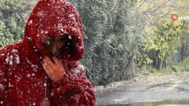 İstanbul'a kar sürprizi! Yüksek kesimlerinde yağış başladı