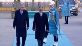 Cumhurbaşkanı Erdoğan, Malezya Başbakanı Enver İbrahim’i resmi törenle karşıladı