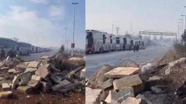 Teröristler kendilerini taşıyacak otobüslere ateş açtı