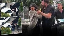 Önce darp etti sonra aracını ezdi! Boşanma aşamasındaki eş, trafiğin ortasında dehşet saçtı