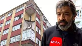 Bahçelievler’de çöken balkona ilişkin görgü tanığından şok iddia!