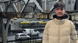 Üst geçitten kopan demir otomobile düştü! İBB tazminatı reddetti: Genç, davaya hazırlanıyor