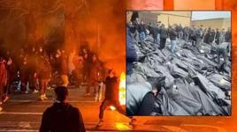 İran'dan korkunç görüntüler: Ölü sayısı artıyor!