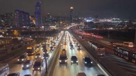 İstanbul'da akşam saatlerinde trafik yoğunluğu yüzde 89'a çıktı