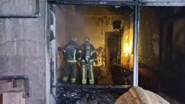 Bursa’da korkutan yangın! Çay ocağı alevlere teslim oldu