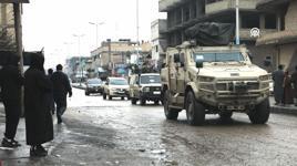 Suriye ordusunun kontrolü tamamen sağlamasının ardından Rakka'nın Tabka ilçesi görüntülendi