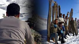 Yazın sakladılar, kışın ortaya çıktı! Irak sınırında şaşırtan görüntü