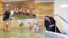 Devlet liderine bir anda yakalandılar! Sürpriz ziyaret sosyal medyada hızla yayıldı