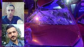 Feci çarpışma kamerada! TIR’ın dorsesine böyle girdiler: 2 ölü