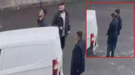 Enişte ile kayınbirader birbirlerine silah çekti: Erkeksen dışarı çık