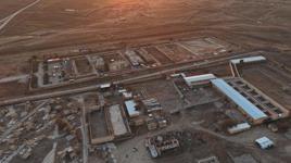 Suriye'nin kuzeyindeki Haseke'ye bağlı Şeddadi kentindeki hapishane böyle görüntülendi