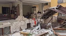 Ataşehir'de doğal gaz patlaması! Ortalık savaş alanına döndü