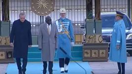 Cumhurbaşkanı Erdoğan, Nijeryalı mevkidaşı Tinubu'yu resmi törenle karşıladı