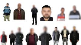 Kırmızı bültenle ve ulusal seviyede aranan 14 suçlu Türkiye'ye getirildi