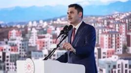 Bakan Kurum: 455 bin konut Özgür Bey'in hayalinin bile yetişemeyeceği bir proje