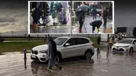 Sağanak İzmir’de hayatı felç etti! Vatandaş isyanda