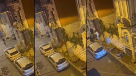 İstanbul'da balkondan atlamak isteyen kadını eşi kollarından yakaladı! 'Ne yapıyorsun sen!'