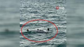 İstanbul'da Karaburun açıklarında İHA olduğu düşünülen bir cisim bulundu