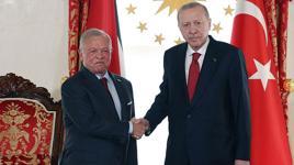 Cumhurbaşkanı Erdoğan, Ürdün Kralı 2. Abdullah ile bir araya geldi