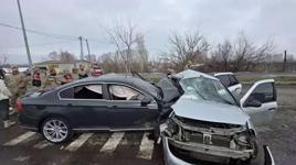 Bingöl'de feci kaza kamerada! 2 otomobil çarpıştı: 2 ölü