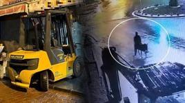 Forkliftle kuyumcuya girdi, eşekle kaçtı! Altınları sakladığı yeri itiraf eti